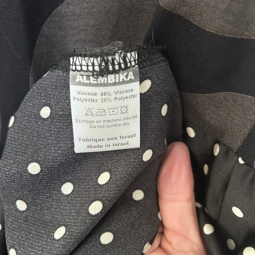 ALEMBIKA POLKA DOT BALOON DRESS SIZE 1/US SIZE 6 - Picture 3 of 8